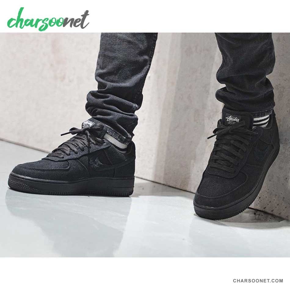 کتانی راحتی نایکی مدل ایرفورس استاسی Nike Air Force Stussy