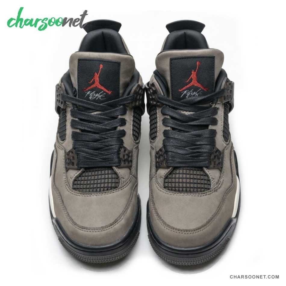 کفش نایک ایر جردن 4 تراویس اسکات Jordan 4 Travis Scott Brown