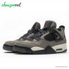 کفش نایک ایر جردن 4 تراویس اسکات Jordan 4 Travis Scott Brown