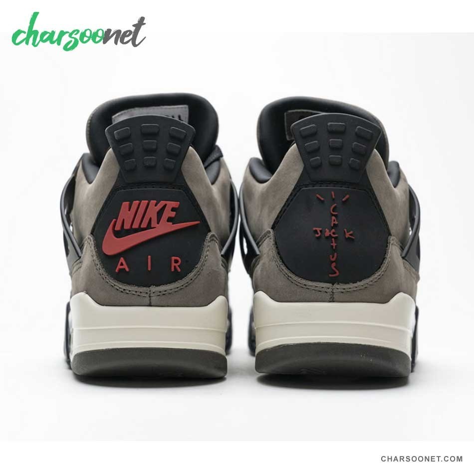 کفش نایک ایر جردن 4 تراویس اسکات Jordan 4 Travis Scott Brown