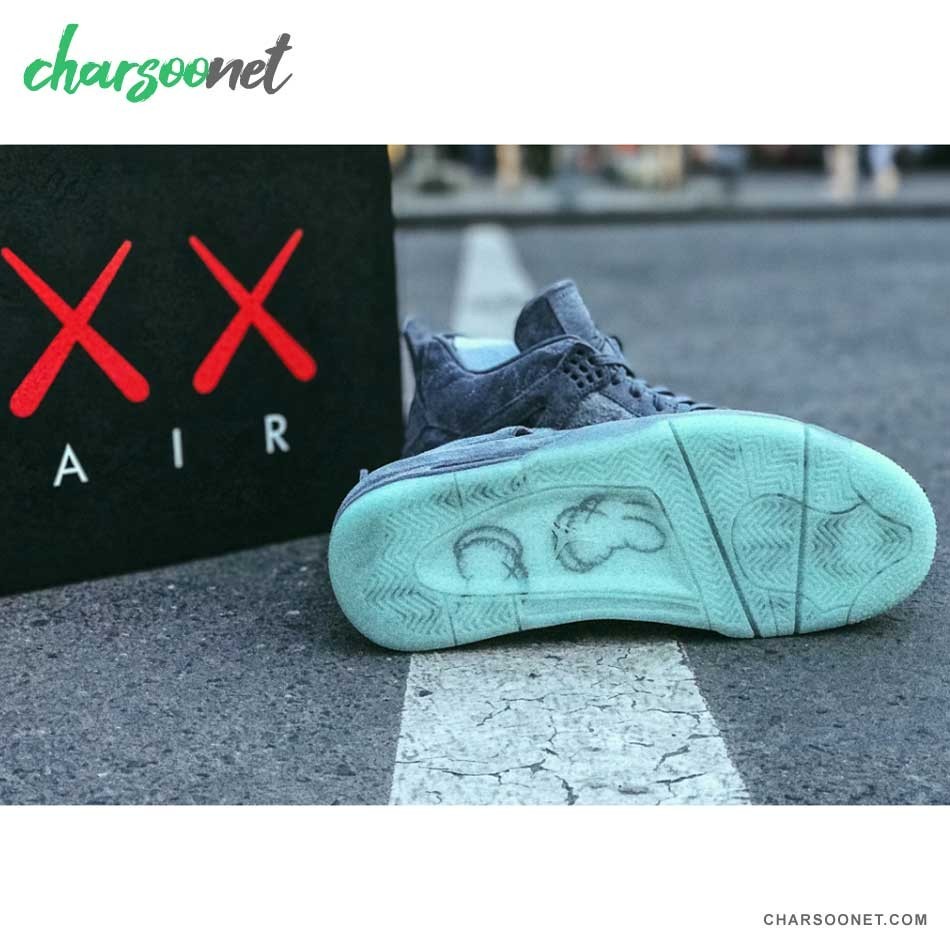 کفش اسپرت مردانه نایک جردن 4 Nike Joradan 4 Kaws