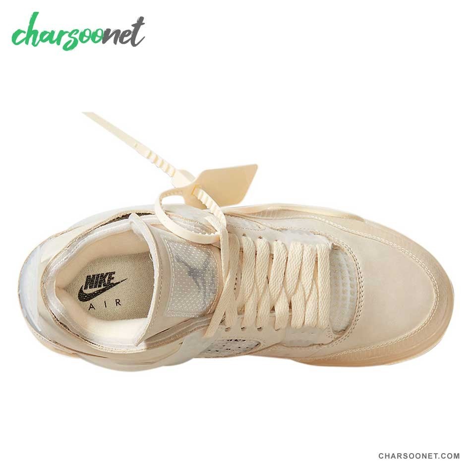 اسنیکر زنانه نایک جردن 4 Jordan 4 Off_White