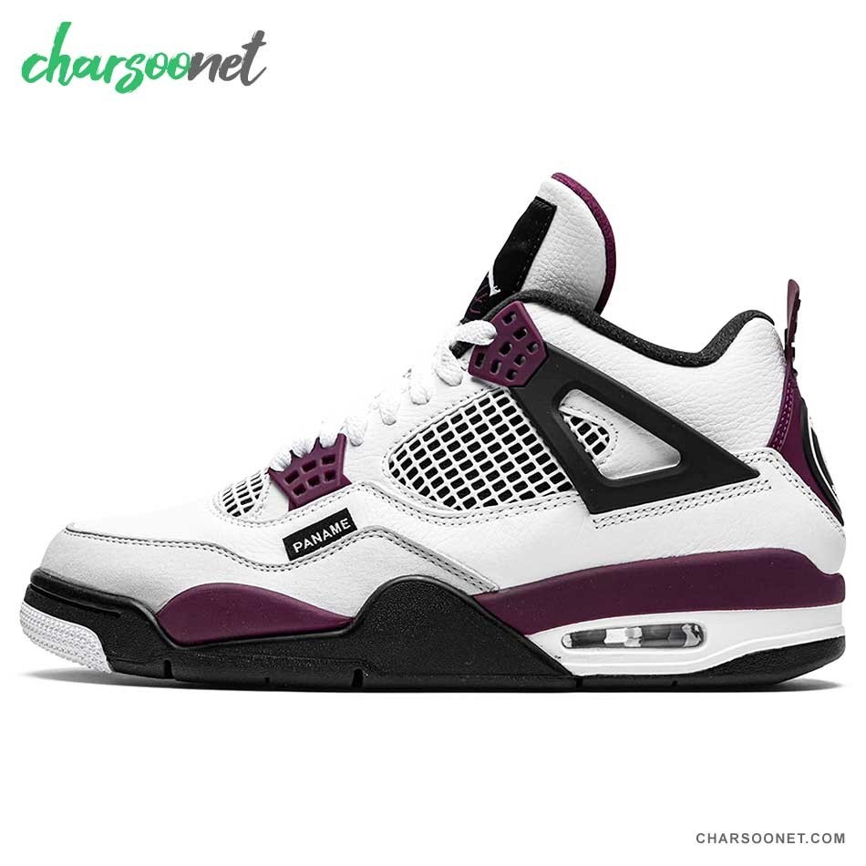 کفش اسپرت نایکی مردانه جردن پاریس Nike Jordan 4 Retro PSG Paris