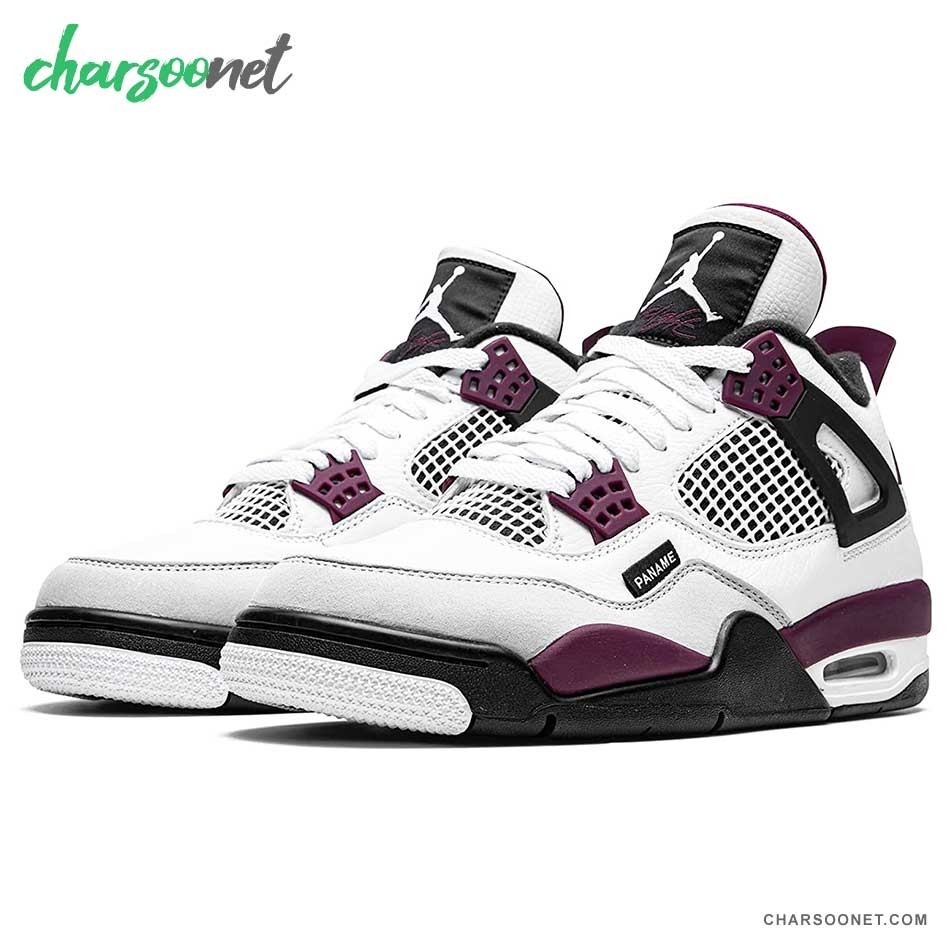کفش اسپرت نایکی مردانه جردن پاریس Nike Jordan 4 Retro PSG Paris