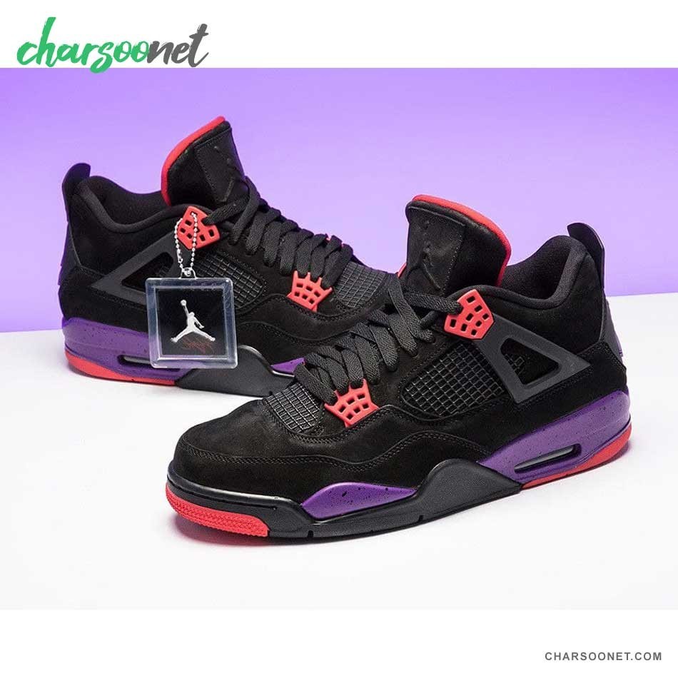 کفش اسپرت مردانه نایک جردن4 Nike Jordan 4 Retro Raptors