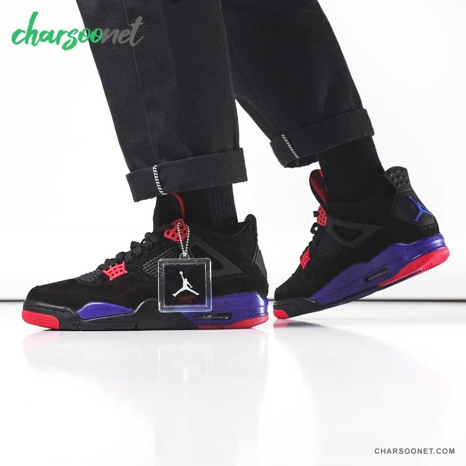 کفش اسپرت مردانه نایک جردن4 Nike Jordan 4 Retro Raptors