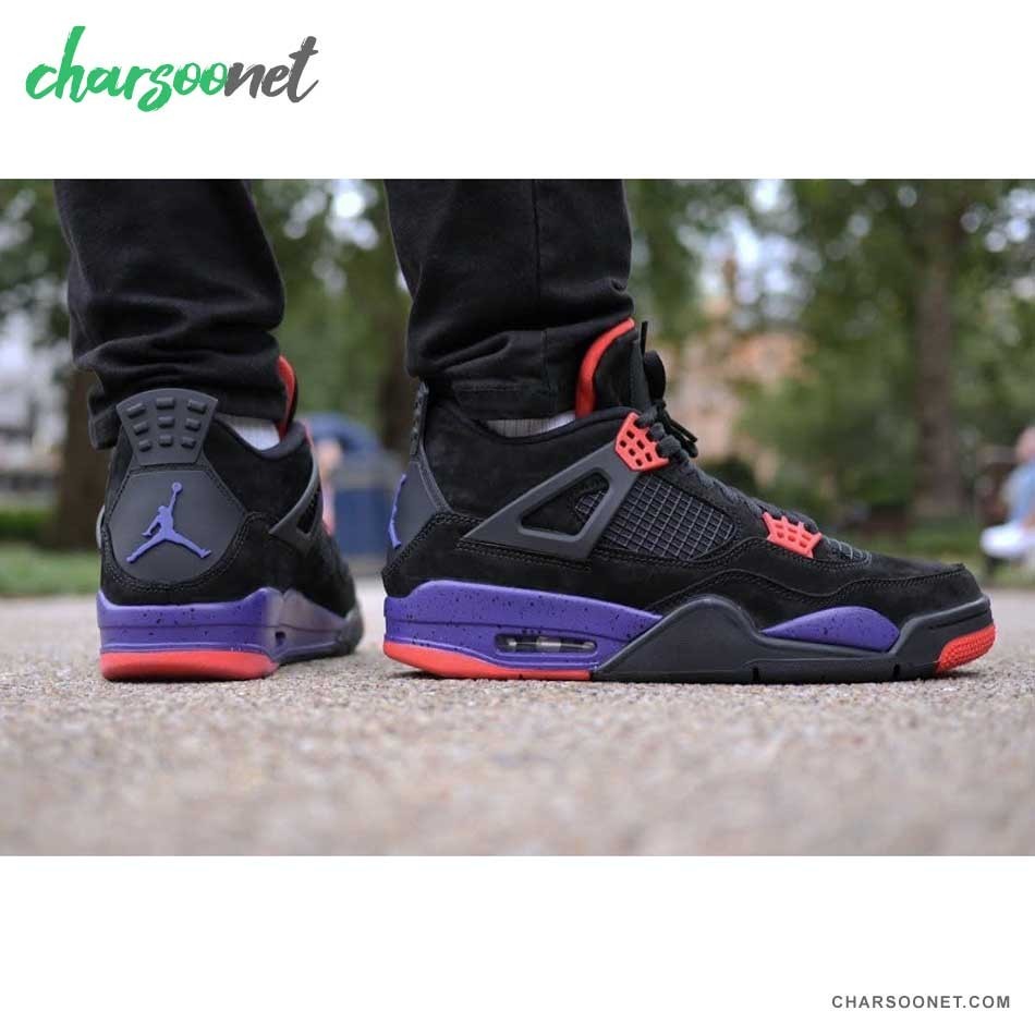 کفش اسپرت مردانه نایک جردن4 Nike Jordan 4 Retro Raptors