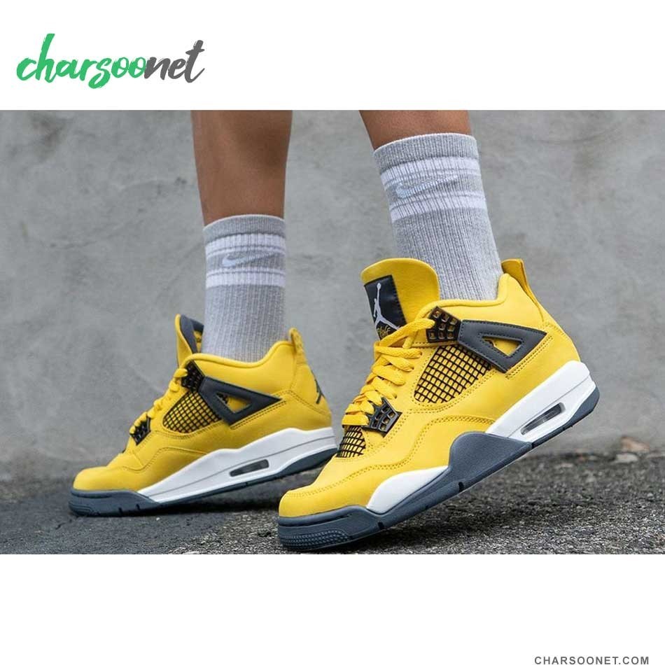 کفش اسپرت نایکی مردانه مدل جردن 4 رترو Nike Air Jordan 4 Retro