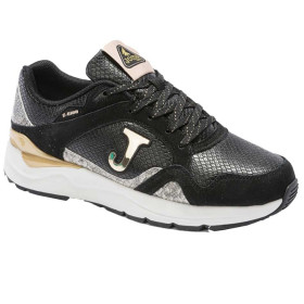 کفش اسنیکر زنانه جوما مدل C.6100 LADY 2101 BLACK GREY