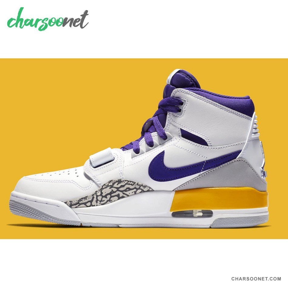 کفش اسپرت نایک جردن مردانه Air Jordan Legacy 312 Lakers