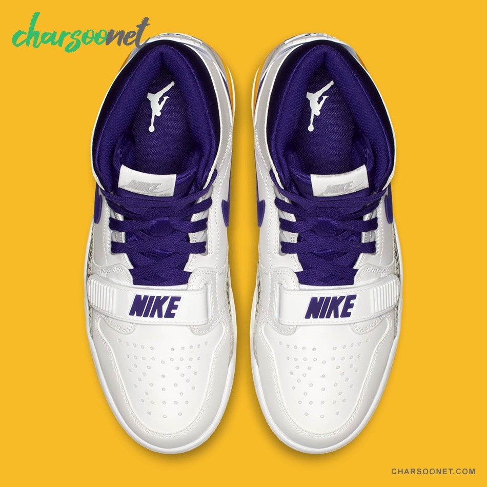 کفش اسپرت نایک جردن مردانه Air Jordan Legacy 312 Lakers