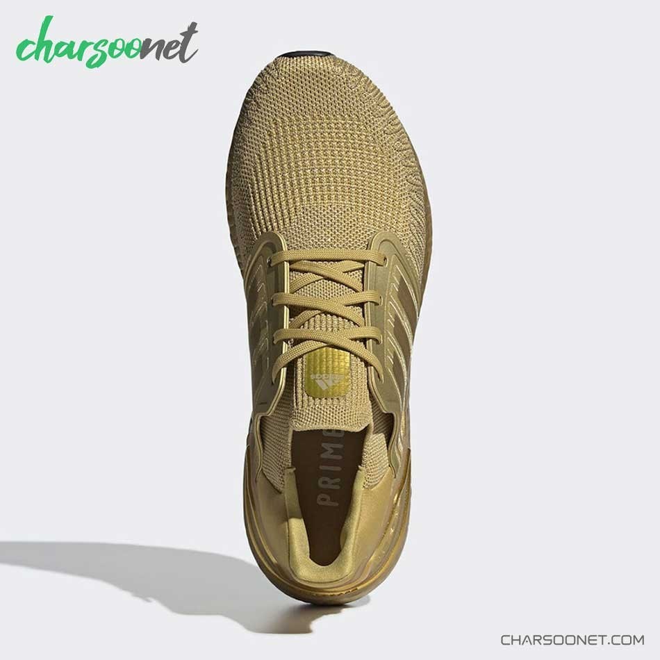 کفش رانینگ آدیداس مدل adidas Ultra Boost 20 Gold کد EG1343