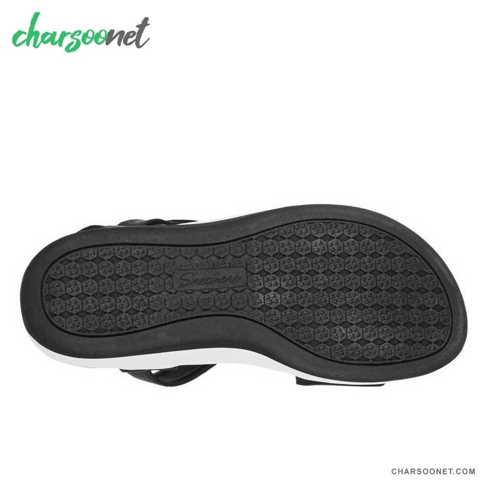 صندل زنانه اسکچرز Skechers Arch Fit Sunshine 163310-BLK