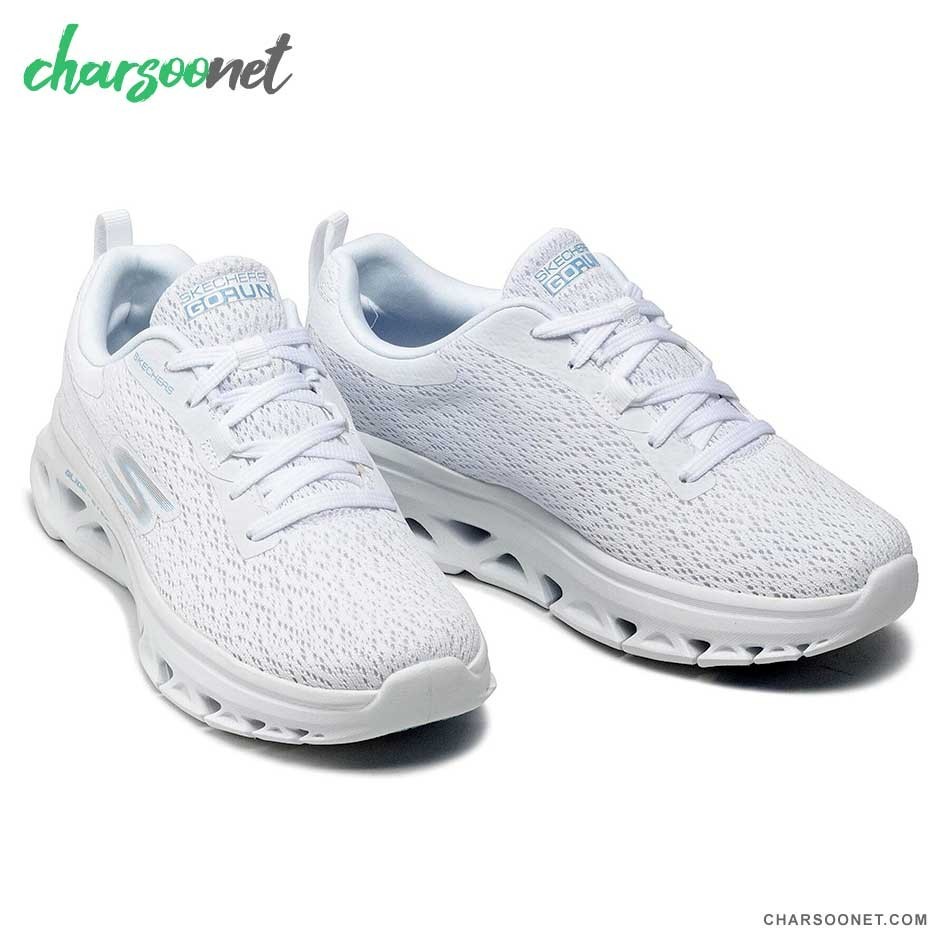 کتانی راحتی زنانه اسکچرز Skechers Step Flex 128890-WHT