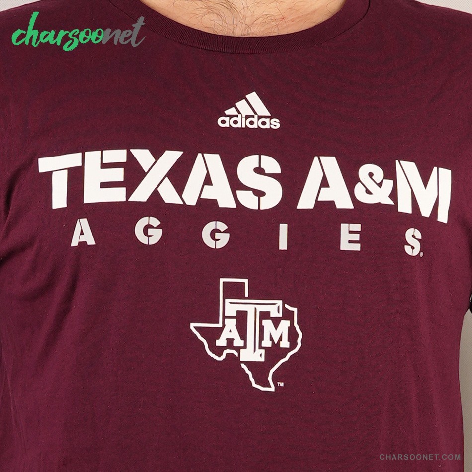 تیشرت مردانه آدیداس اصل Texas A & M