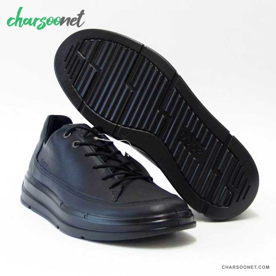 کفش ضدآب اکو مردانه چرمی Ecco Soft X GTX Casual