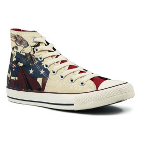 کفش اسنیکر ال استار طرح سوپرمن All Star Superman