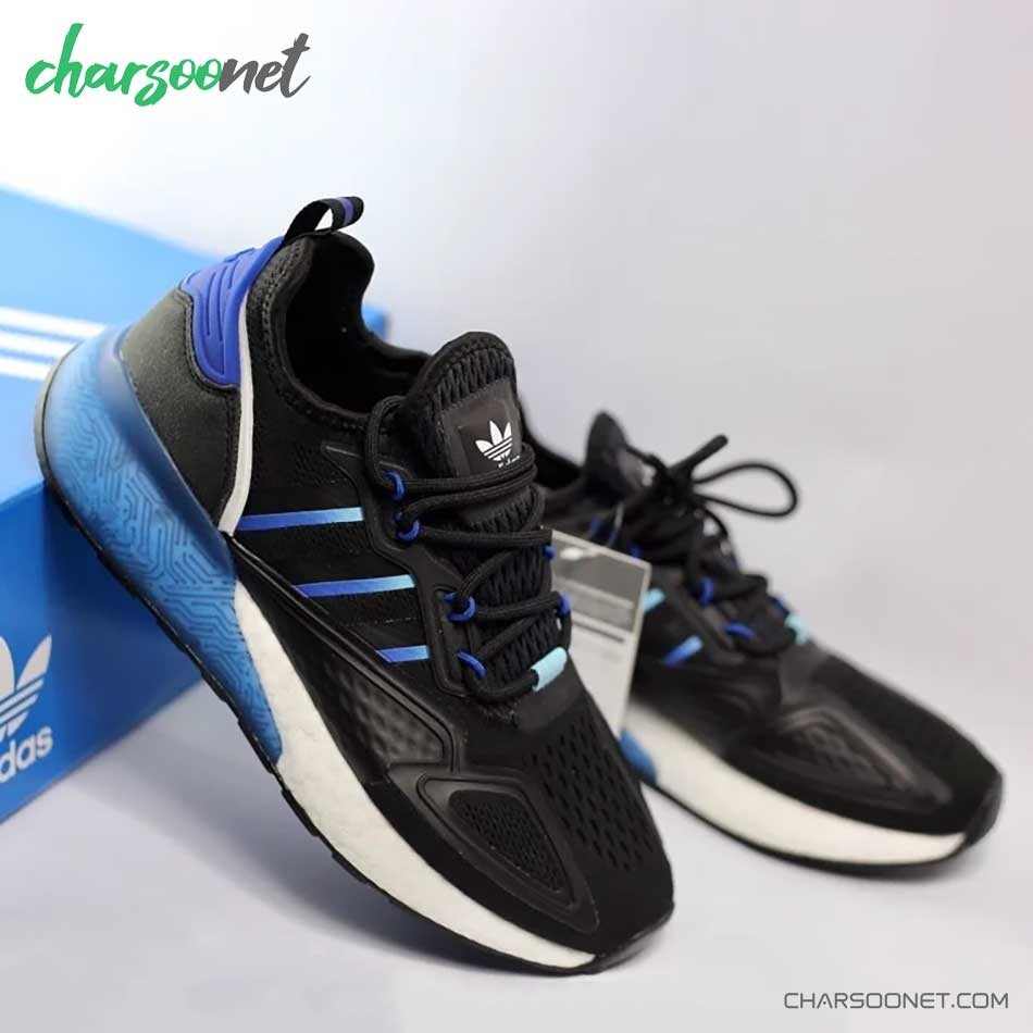 کفش پیاده روی و دویدن مردانه و زنانه مدل آدیداس adidas ZX 2K Boost Core کد FY1458