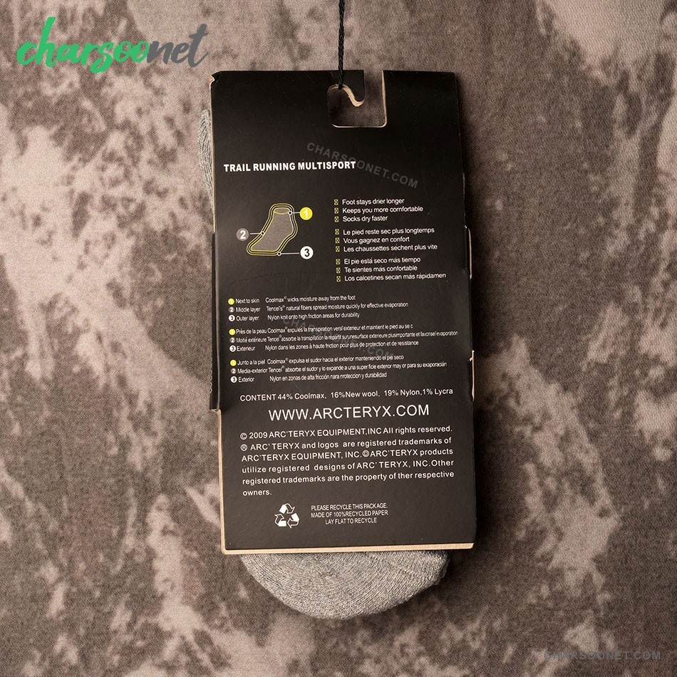 جوراب ضدتعریق آرک تریکس Arc'teryx