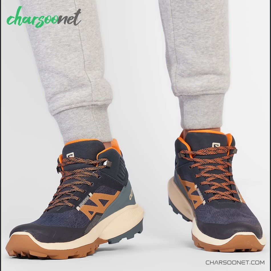 کفش کوهنوری مردانه سالمون مدل Salomon Trekkingschuhe Outpulse Mid Gtx کد 415895