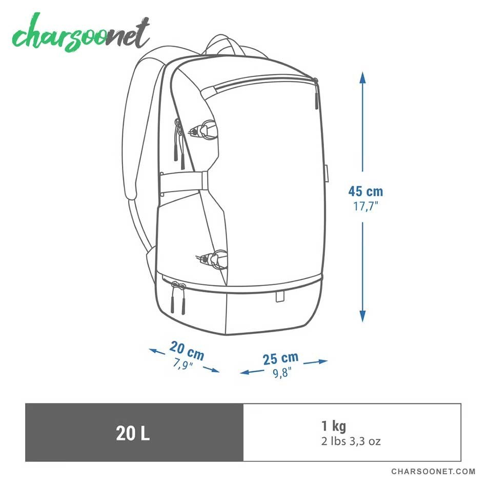 کوله پشتی 20 لیتری کچوا Quechua 20L Backpack