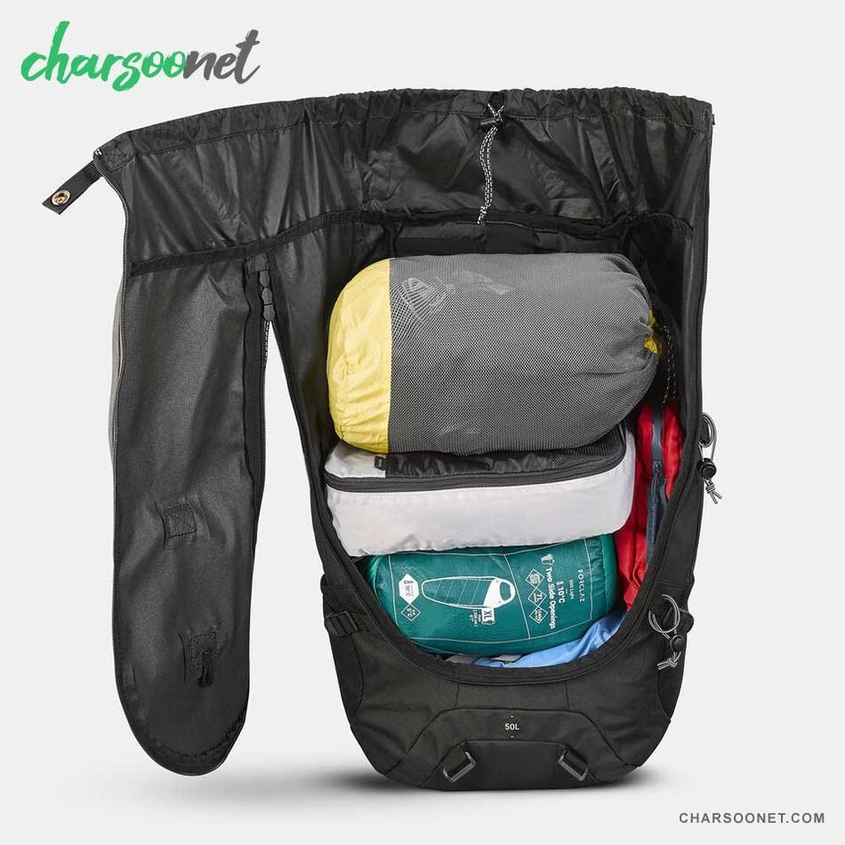 کوله پشتی ورزشی 50 لیتری فورکلاز Forclaz Backpack 50L