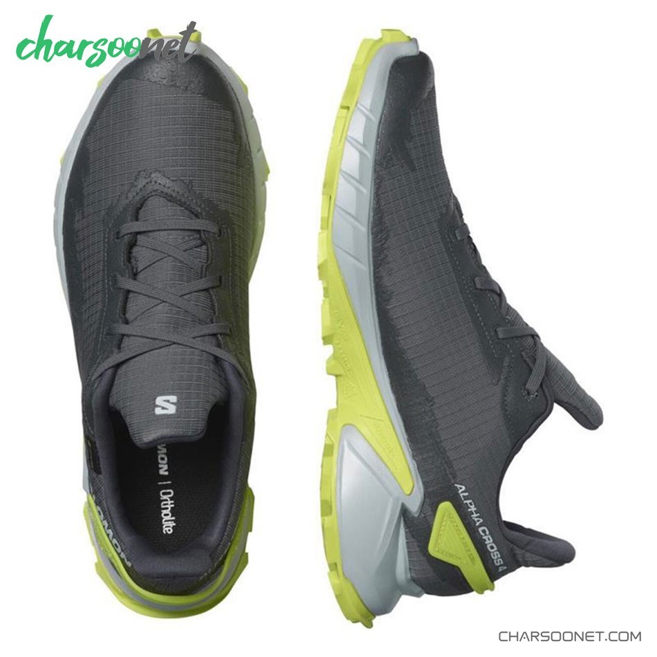 کفش طبیعت گردی  مردانه سالامون مدل  Salomon Alphacross 4 Gtx کد 470667