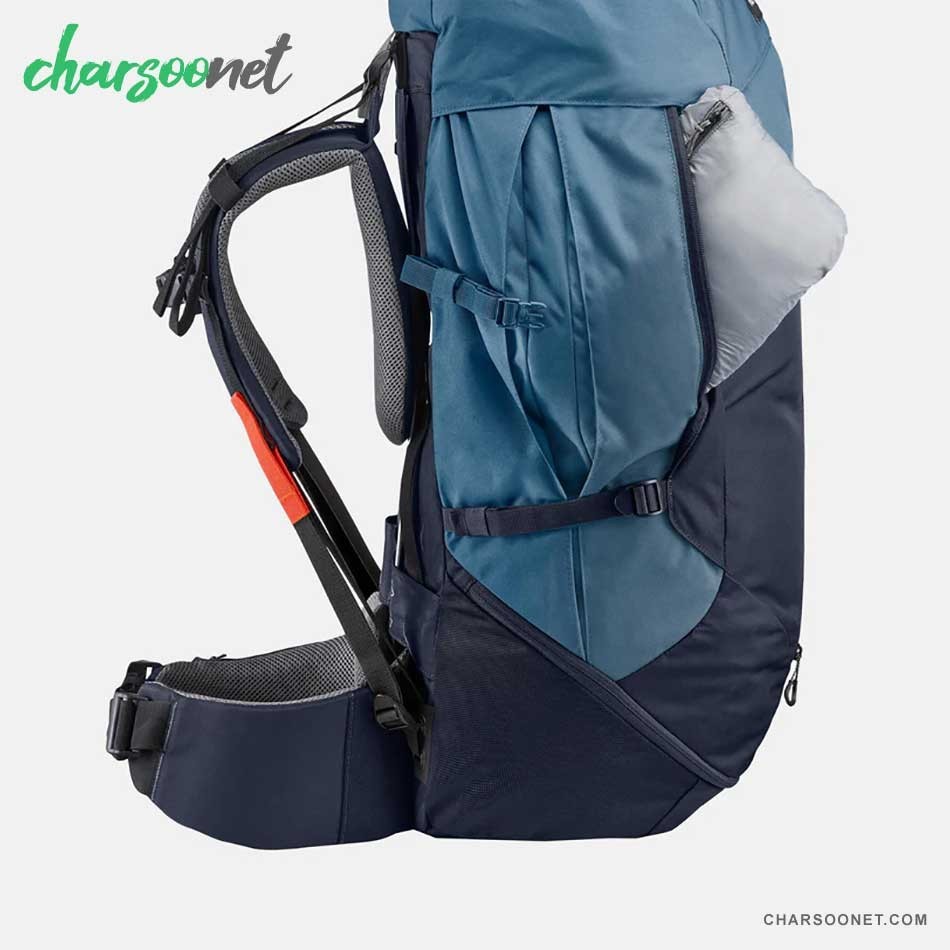 کوله پشتی کوهنوردی 60 لیتری فورکلاز Forclaz MT100 60 L Backpack