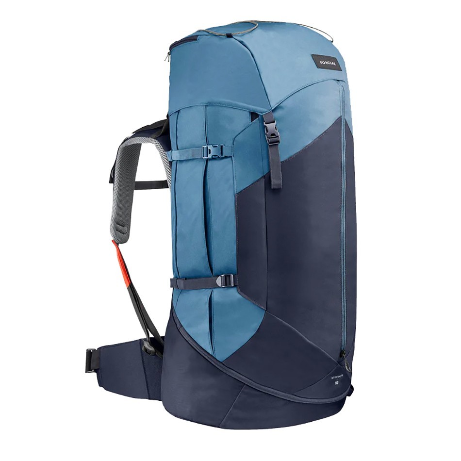 کوله پشتی کوهنوردی 60 لیتری فورکلاز Forclaz MT100 60 L Backpack