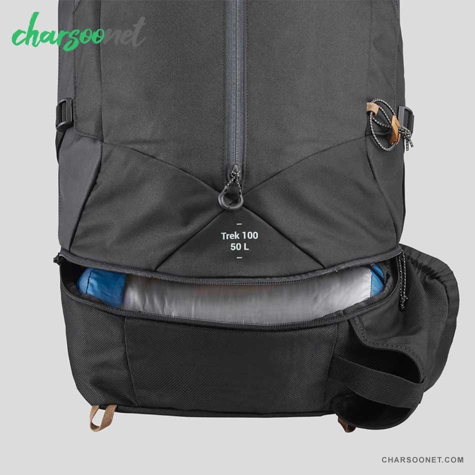 کوله پشتی کوهنوردی مردانه فورکلاز Forclaz Trek 100 50 L Backpack