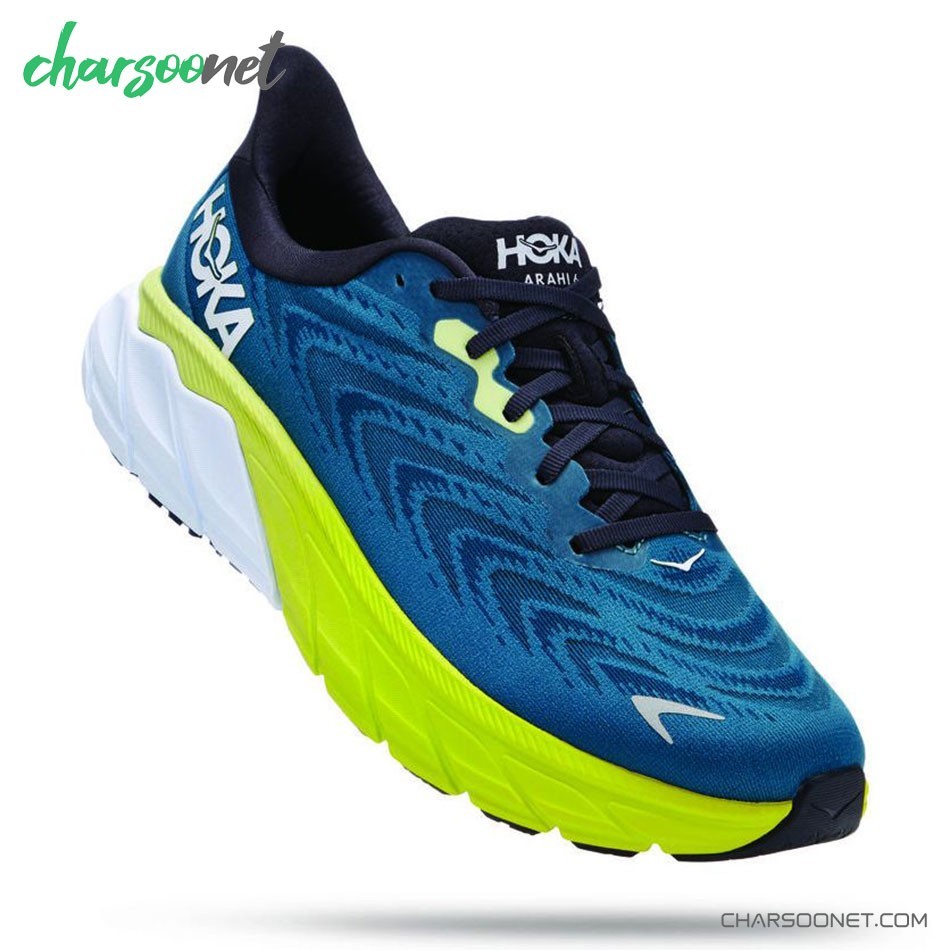 کفش پیاده روی مردانه هوکا مدل Hoka One One ARAHI 6 کد 1123194/BGBCR