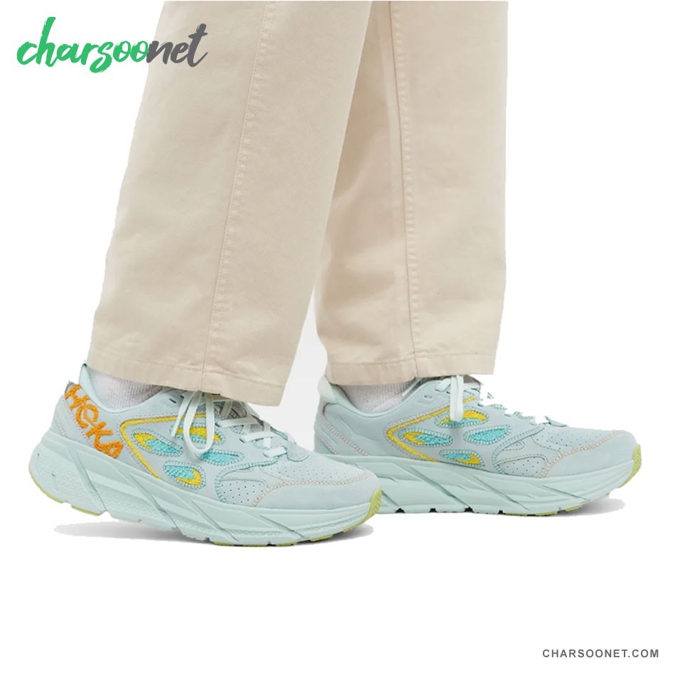 کفش پیاده روی مردانه هوکا مدل Hoka One One Clifton L Embroidery