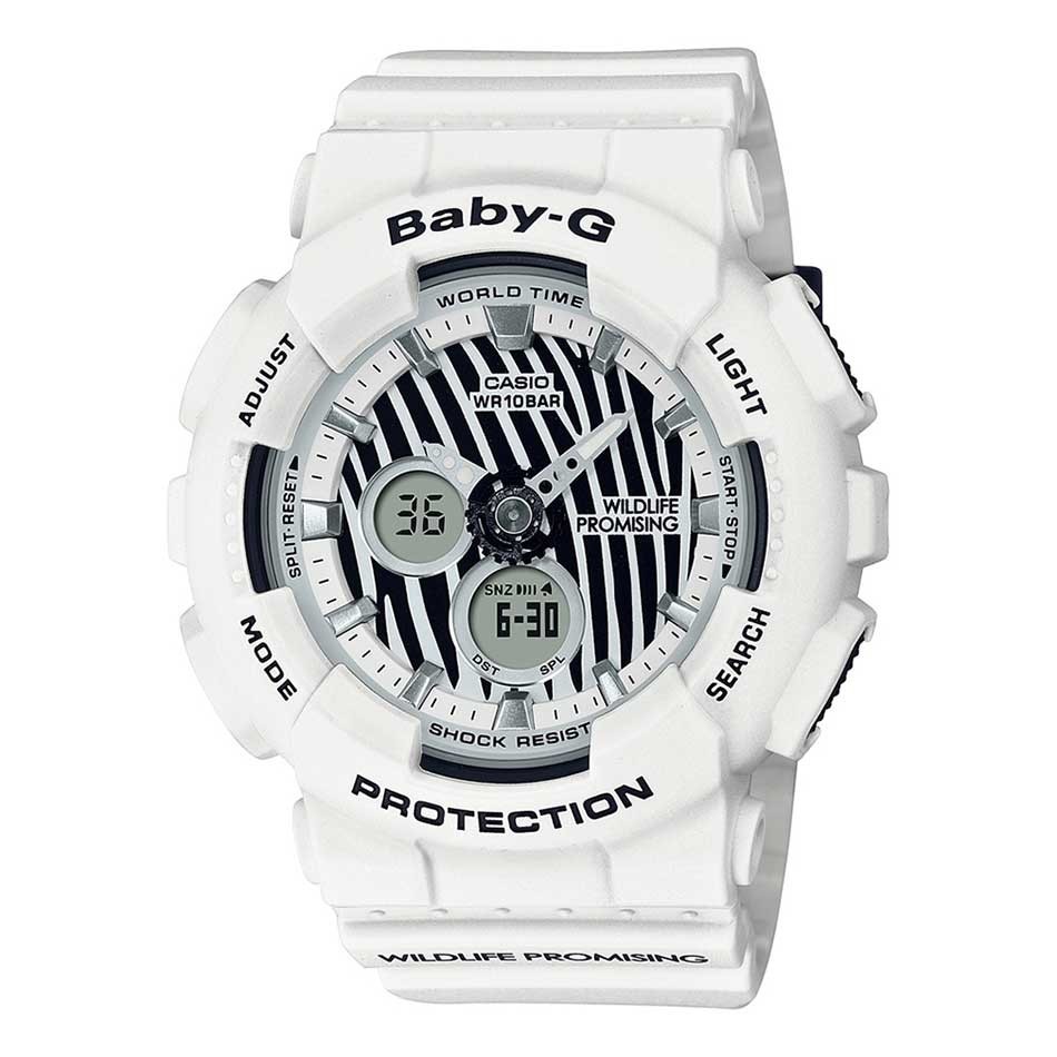 ساعت مچی زنانه کاسیو سری Baby-G مدل CASIO-BA-120WLP-7ADR