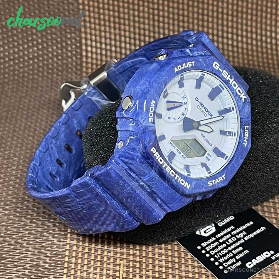 ساعت کاسیو سری جی شاک CASIO GA-2100BWP-2ADR