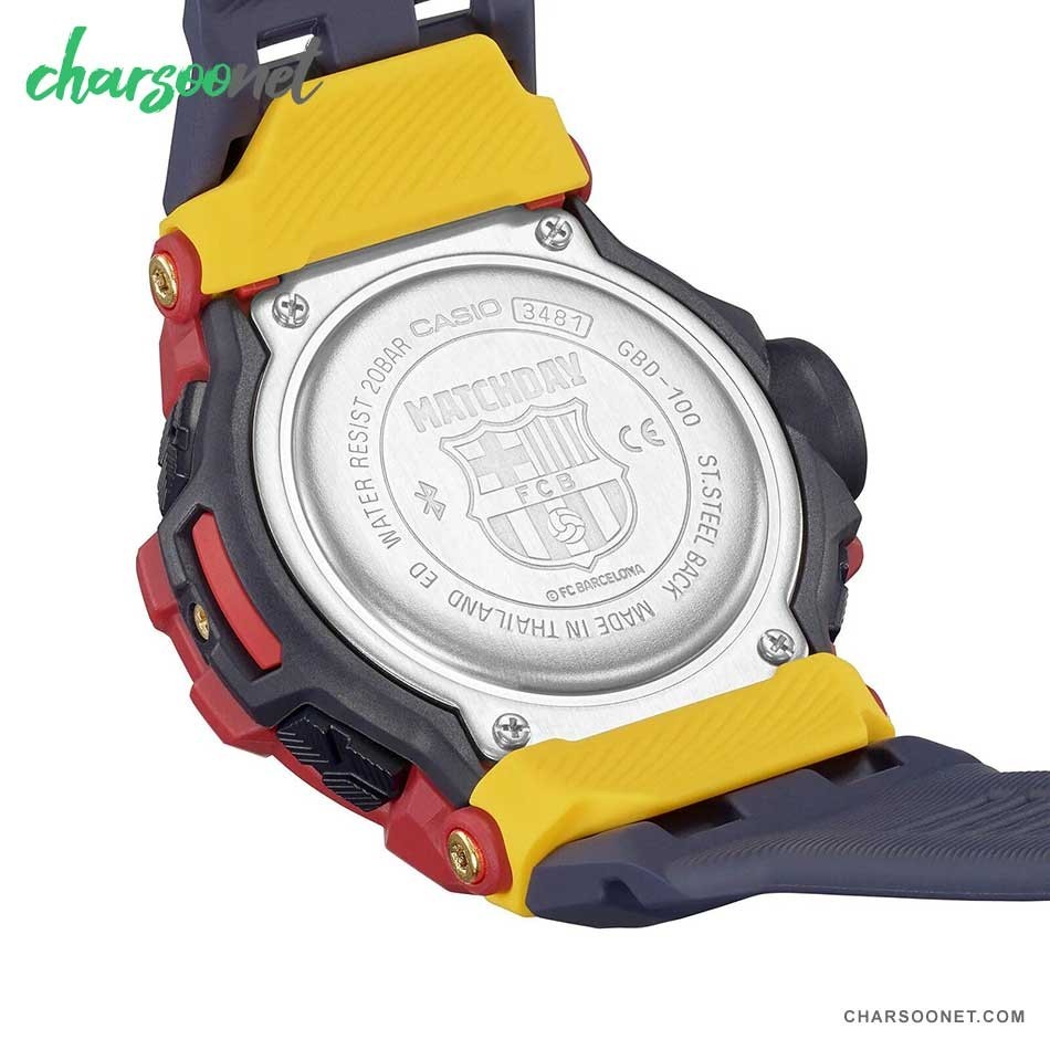 ساعت مردانه جی شاک کاسیو CASIO GBD-100BAR-4DR