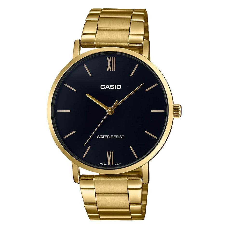 ساعت مچی کاسیو ضدآب مردانه CASIO MTP-VT01G-1B