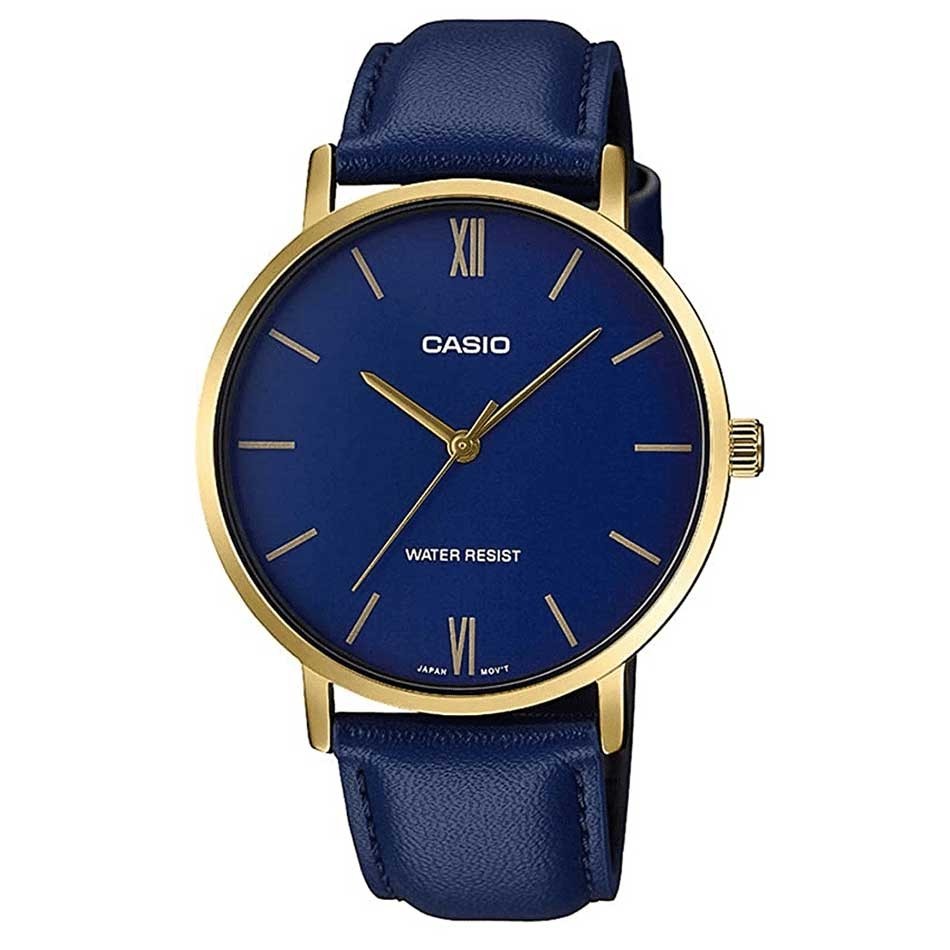 ساعت مچی مردانه کاسیو ضدآب CASIO MTP-VT01GL-2B