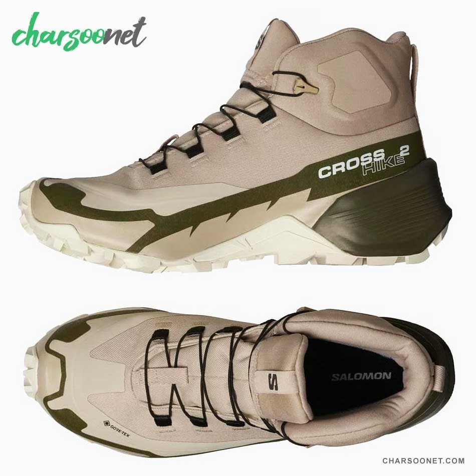 کفش کوهنوردی سالومون ضدآب Salomon CROSS HIKE 2 MID GTX