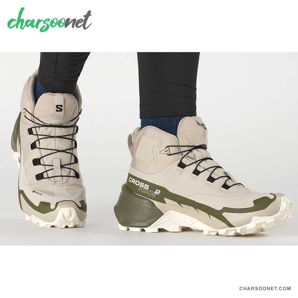 کفش کوهنوردی سالومون ضدآب Salomon CROSS HIKE 2 MID GTX