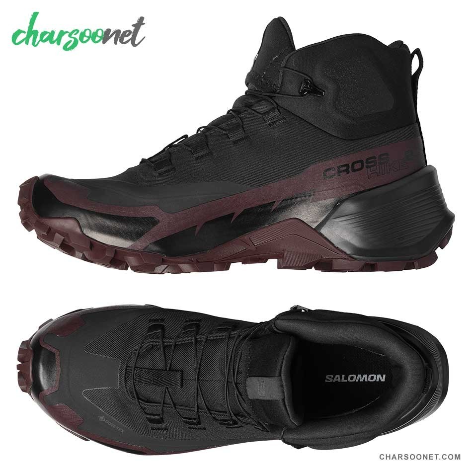 کفش کوهنوردی سالومون ضدآب Salomon Cross Hike Mid GORE-TEX 2