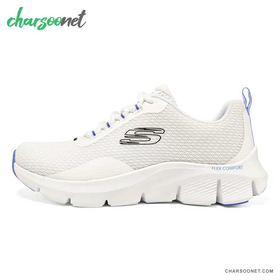 کفش پیاده روی و دویدن زنانه اسکچرز Skechers 149886-wbl