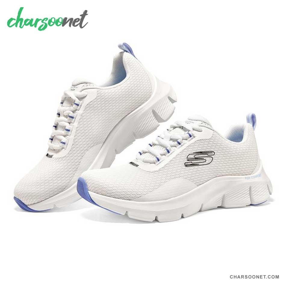 کفش پیاده روی و دویدن زنانه اسکچرز Skechers 149886-wbl