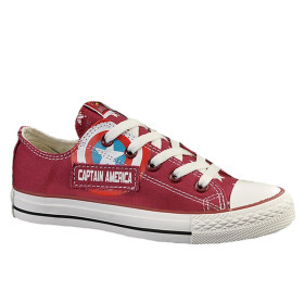 کفش کتانی کانورس زرشکی Converse Captain America 