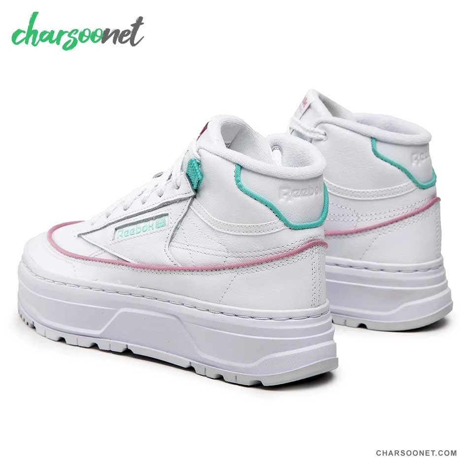 اسنیکر اسپرت زنانه ریباک Reebok  Club C Geo Mid GZ4938