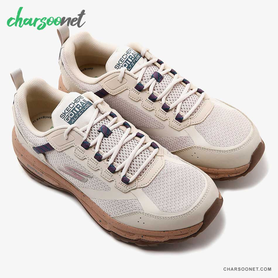 کفش تریال رانینگ اسکچرز زنانه ضدآب Skechers Go Run Trail Altitude - Ridge