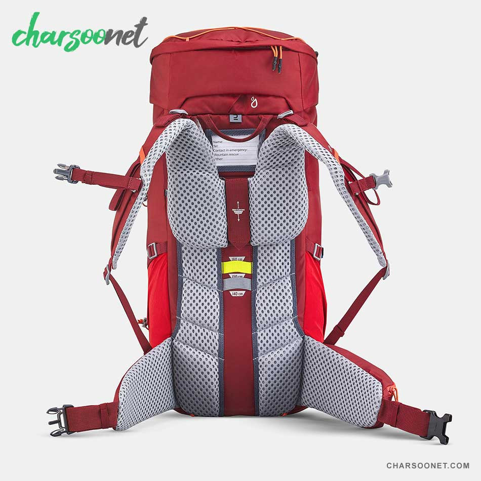 کوله پشتی 40 لیتری کوهنوردی کچوا Quechua Backpack 40+10-MH500 JR