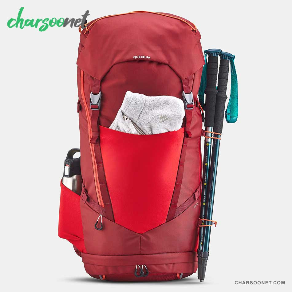 کوله پشتی 40 لیتری کوهنوردی کچوا Quechua Backpack 40+10-MH500 JR