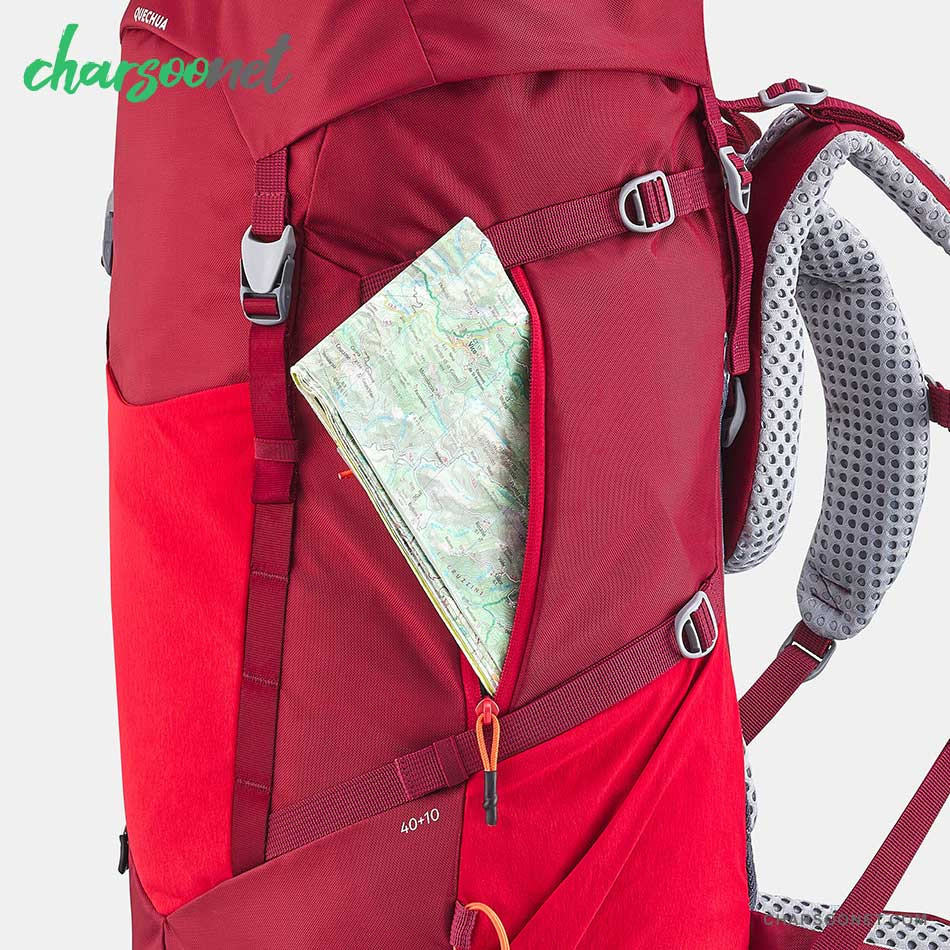 کوله پشتی 40 لیتری کوهنوردی کچوا Quechua Backpack 40+10-MH500 JR