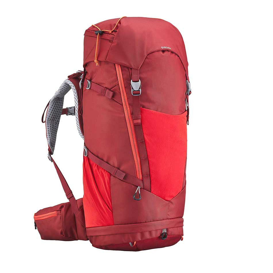 کوله پشتی 40 لیتری کوهنوردی کچوا Quechua Backpack 40+10-MH500 JR