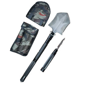 بیل کوهنوردی و آفرود سفری چندکاره تاشو Multi Function Ordnance Shovel